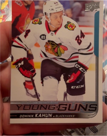 2018-19 Upper Deck #232 Dominik Kahun Young Guns Rookie — front