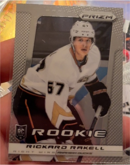 2013-14 Panini Prizm #203 Rickard Rakell — front