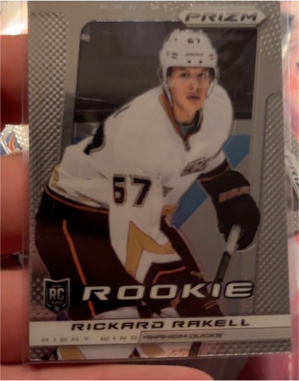 2013-14 Panini Prizm #203 Rickard Rakell — front