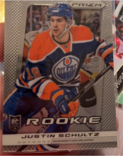 2013-14 Panini Prizm #238 Justin Schultz Rookie Card — front