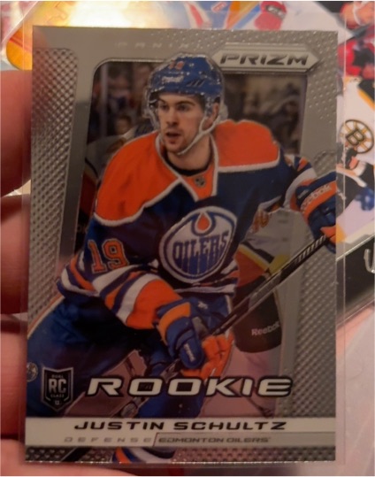 2013-14 Panini Prizm #238 Justin Schultz Rookie Card — front