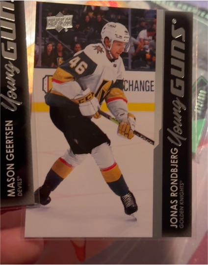 2021-22 Upper Deck Series 2 #460 Jonas Rondbjerg — front