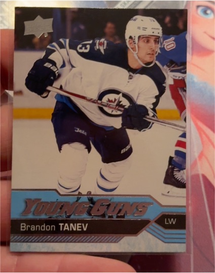 2016-17 Upper Deck #467 Brandon Tanev Young Guns Rookie — front