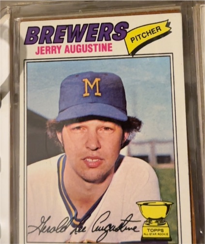 1977 Topps #577 Jerry Augustine — front