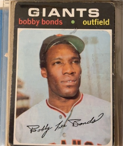 1971 Topps #295 Bobby Bonds — front