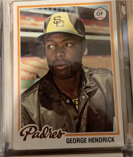 1978 Topps #30 George Hendrick — front