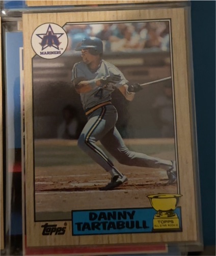 1987 Topps #476 Danny Tartabull — front