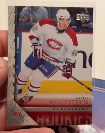 2005-06 Upper Deck #482 Andrei Kostitsyn Young Guns Rookie — front