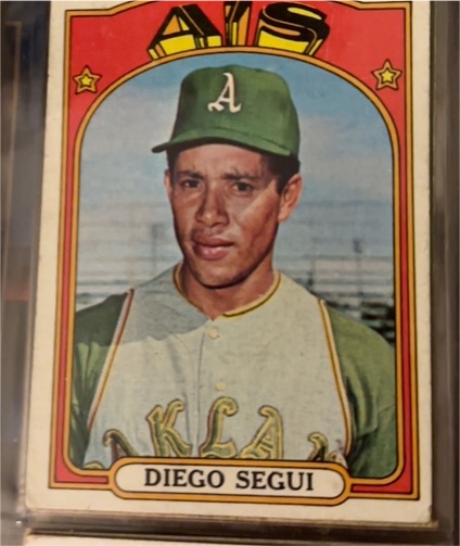 1972 Topps #735 Diego Segui — front