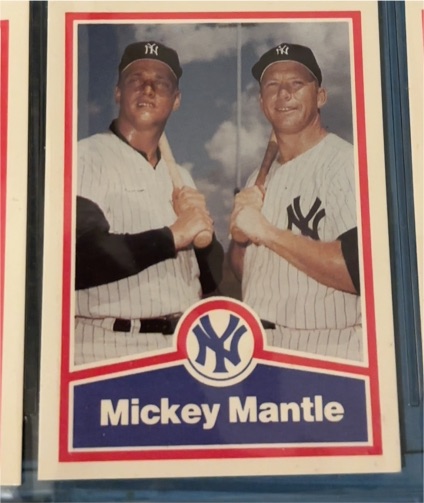 1989 CMC Mickey Mantle — front
