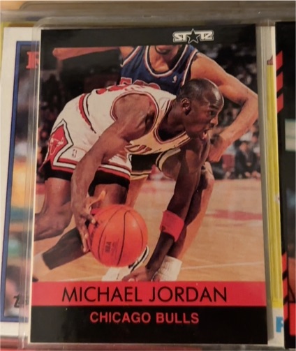 1990 Star #NNO Michael Jordan — front