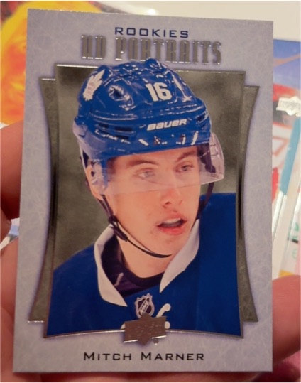 2016-17 Upper Deck Portraits Rookie #P-81 Mitch Marner — front