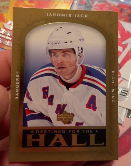 2005-06 Upper Deck Destined For The Hall #DH5 Jaromir Jagr — front