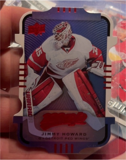 2014-15 Upper Deck Overtime #1 Jimmy Howard — front