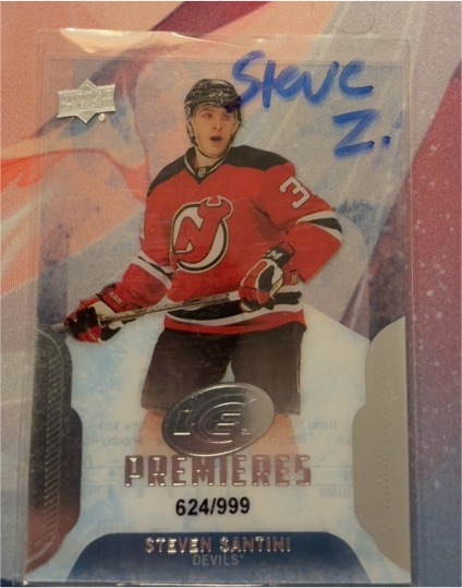 2016-17 Upper Deck Ice #153 Steven Santini Premieres — front