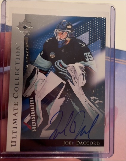 2024-25 Upper Deck Ultimate Collection #36 Joey Daccord — front