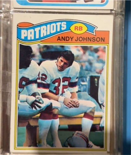 1977 Topps #401 Andy Johnson — front