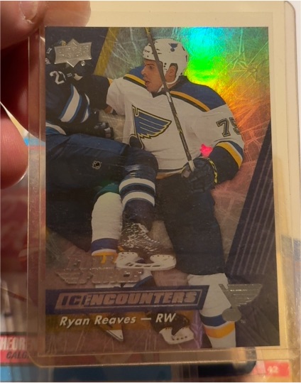 2015-16 Upper Deck Ice Encounters #IE-RR Ryan Reaves — front