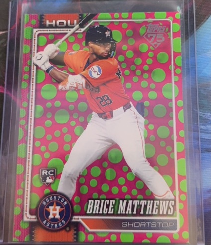 2026 Topps Series 1 #132 Brice Matthews — front