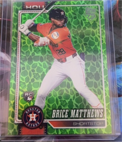 2026 Topps Series 1 #132 Brice Matthews — front