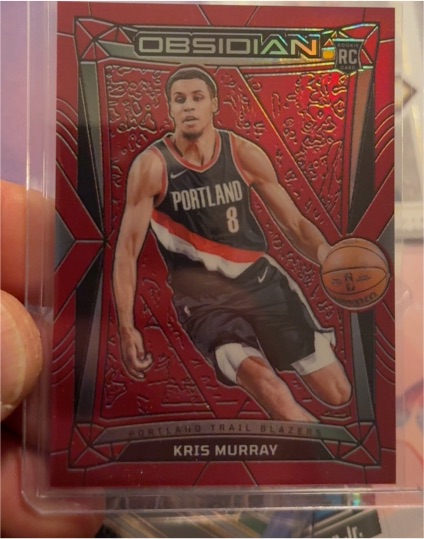 2023-24 Panini Obsidian #47 Kris Murray Rookie — front