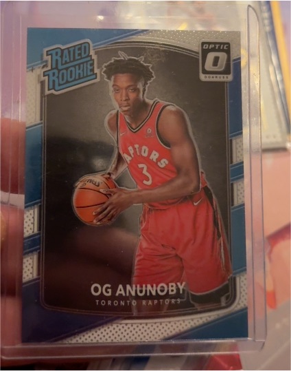 2017-18 Panini Donruss Optic #178 OG Anunoby Rated Rookie — front