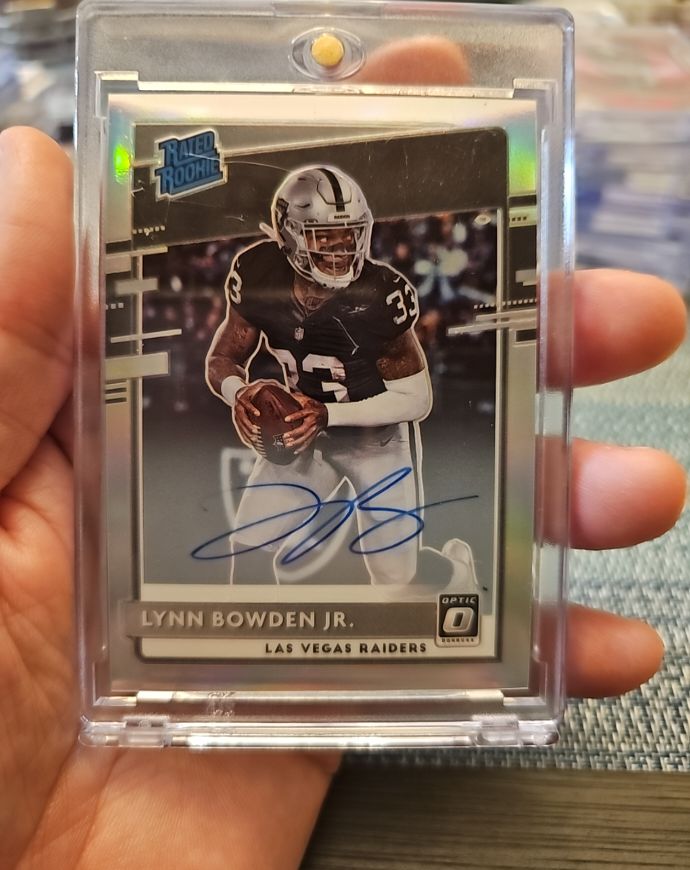 2020 Donruss Optic #182 Lynn Bowden Jr. — front