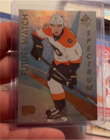 2016-17 SP Authentic Spectrum FX #S90 Ivan Provorov Future Watch — front