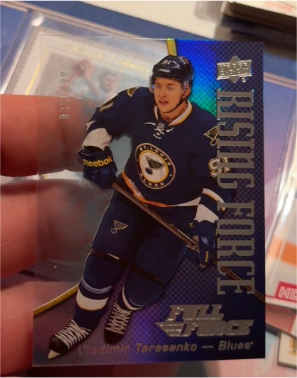 2015-16 Upper Deck Full Force Rising Force #RF-TV Vladimir Tarasenko — front