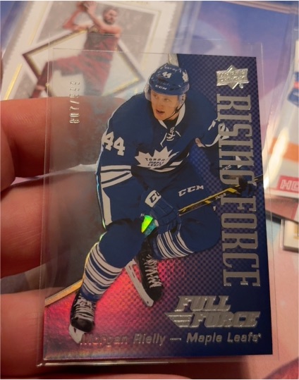 2015-16 Upper Deck Full Force Rising Force #RF-MR Morgan Rielly — front