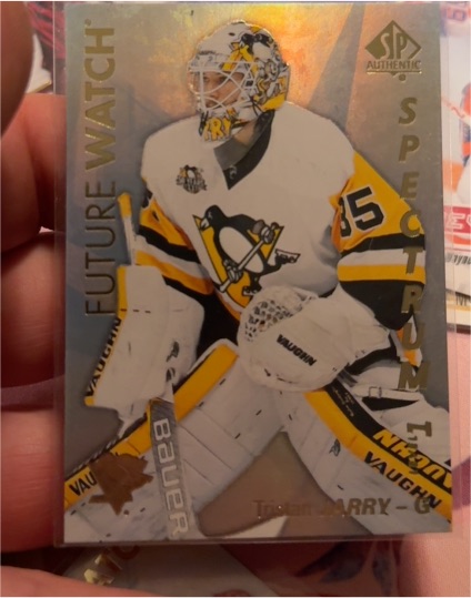 2016-17 SP Authentic Spectrum Future Watch #S-48 Tristan Jarry — front