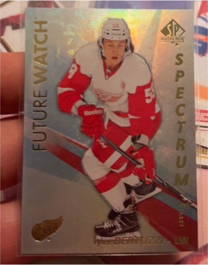 2016-17 Upper Deck SP Authentic Spectrum Future Watch #S-42 Tyler Bertuzzi — front