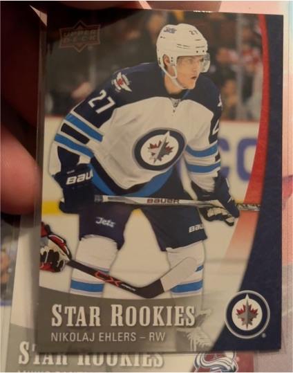 2015-16 Upper Deck Star Rookies #8 Nikolaj Ehlers — front