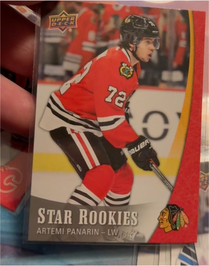 2015-16 Upper Deck Star Rookies #5 Artemi Panarin — front