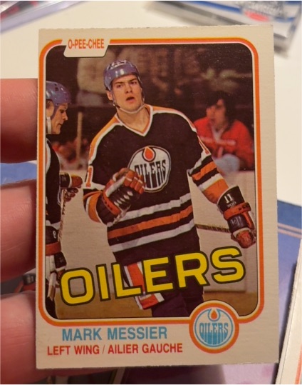 1981-82 O-Pee-Chee #118 Mark Messier — front
