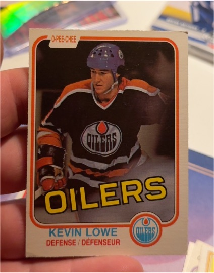 1981-82 O-Pee-Chee #117 Kevin Lowe — front