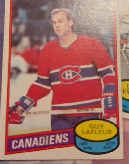 1980-81 O-Pee-Chee #10 Guy Lafleur — front