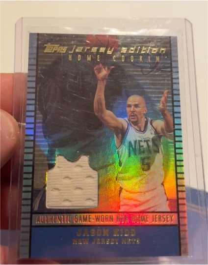 2002-03 Topps Jersey Edition #JEJKI Jason Kidd — front