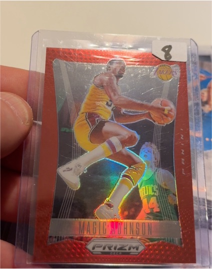 2023-24 Panini Prizm #185 Magic Johnson — front