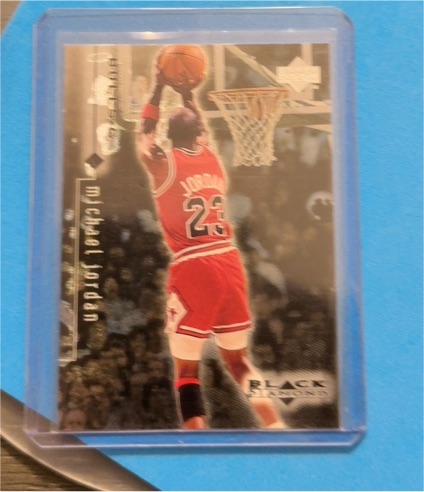 1998-99 Upper Deck Black Diamond #7 Michael Jordan — front