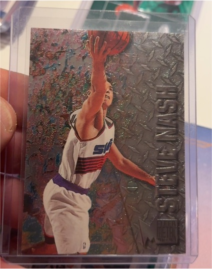 1996-97 Fleer Metal #205 Steve Nash — front