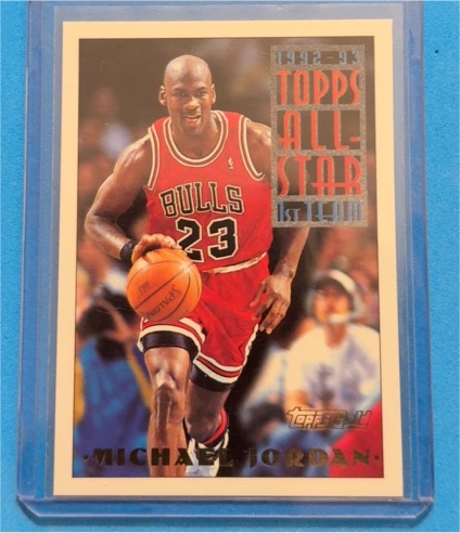 1993-94 Topps #101 Michael Jordan — front