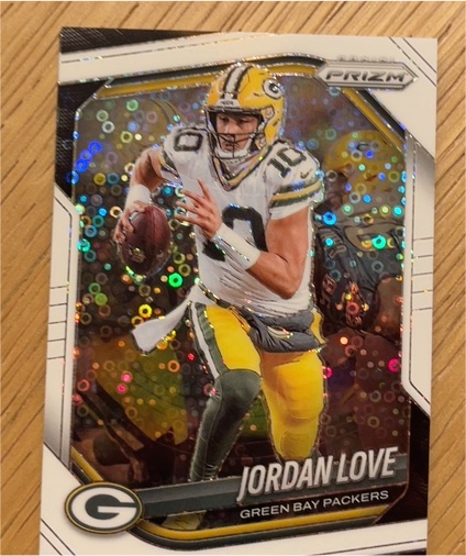 2025 Panini Prizm #82 Jordan Love — front