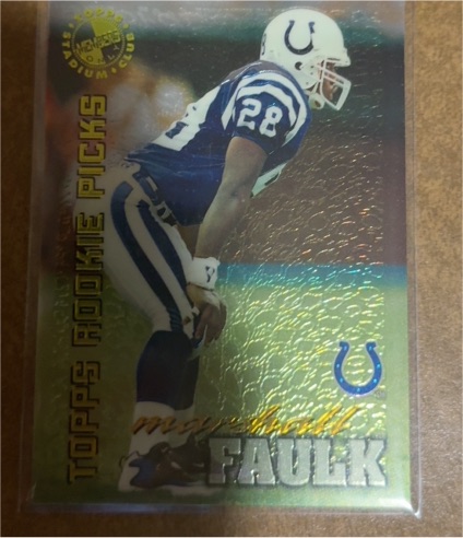 1995 Topps Stadium Club Members Only #50 Marshall Faulk — front