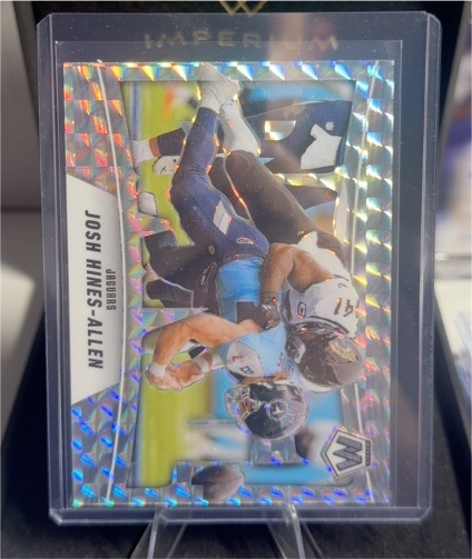 2025 Panini Mosaic Bang! #15 Josh Hines-Allen — front