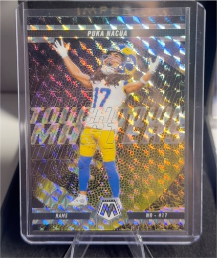 2025 Panini Mosaic #12 Puka Nacua Touchdown Masters — front