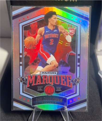 2021-22 Panini Chronicles Marquee #367 Cade Cunningham — front