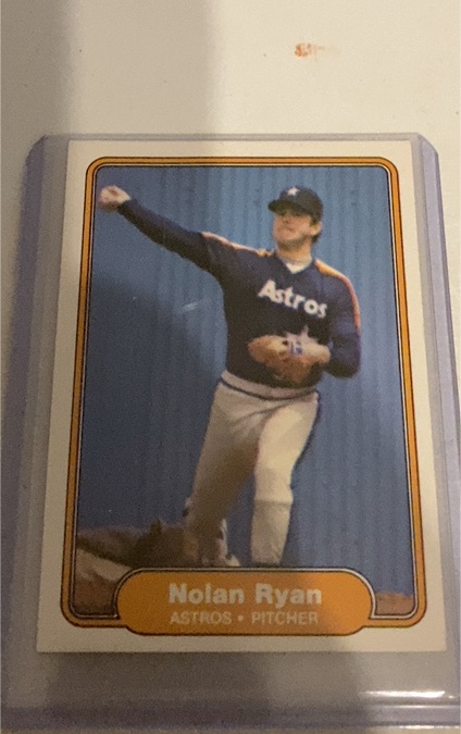 1982 Fleer #229 Nolan Ryan — front