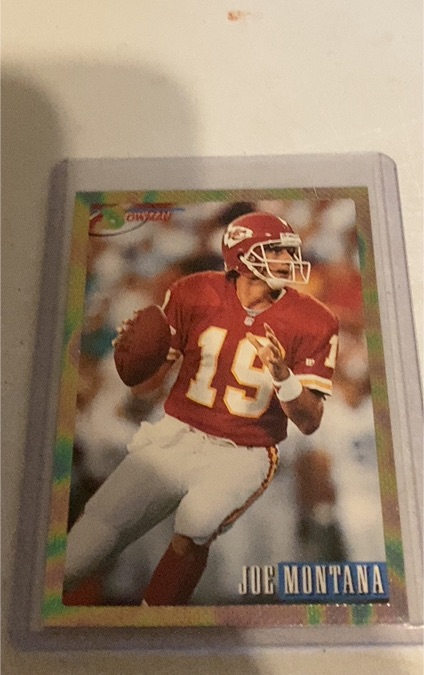 1993 Bowman #200 Joe Montana — front