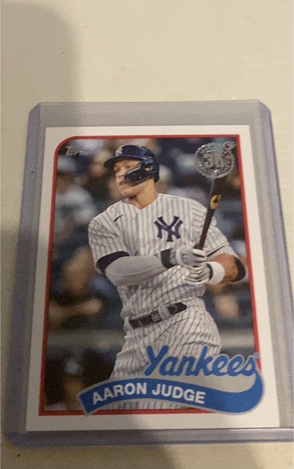 2024 Topps Series 1 1989 Topps Baseball #89B-31 Aaron Judge — front